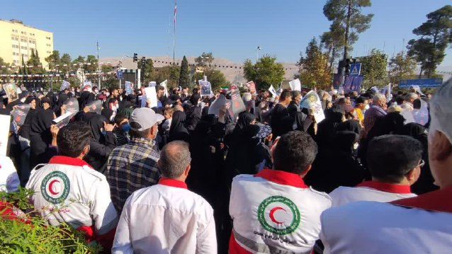 پوشش امدادی تشییع شهدای حادثه تروریستی حرم شاهچراغ(ع)